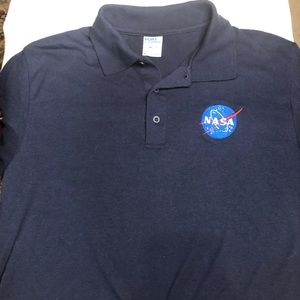 NASA polo shirt